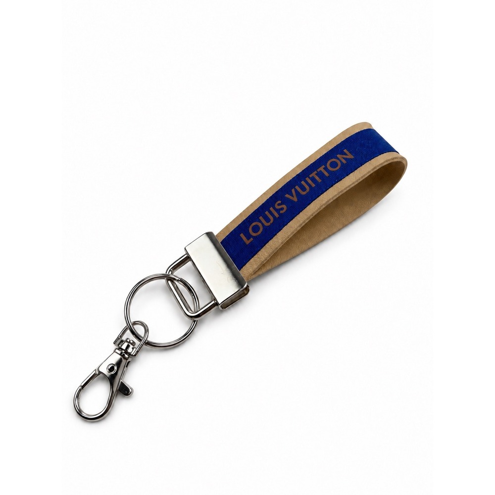 Louis Vuitton Vintage Y2K Upcycled Logo Bag Charm Key Ring Keychain